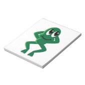 RELAXE FROG NOTIZBLOCK (Rotiert)