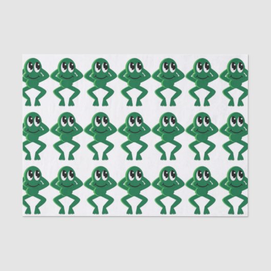 RELAXE FROG SEIDENPAPIER (Vorderseite)