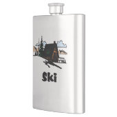 Relaxe Skilodge Flachmann (Links)