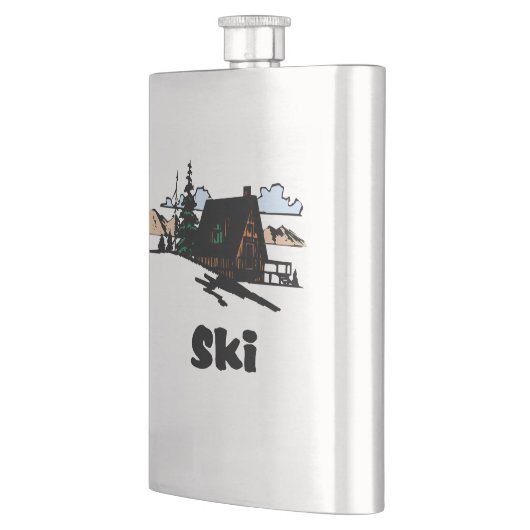 Relaxe Skilodge Flachmann (Links)