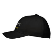 Relaxed & Forward, horse logo ball cap Bestickte Baseballkappe (Links)