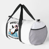Relaxed Penguin Waddle I Do Absolutely Nothing Duffle Bag (Rechte Ecke)
