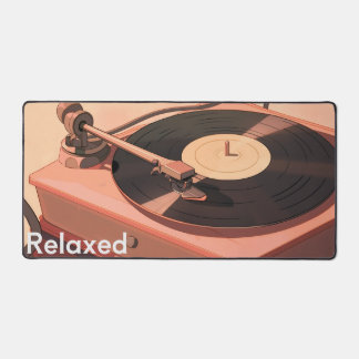 Relaxed Rotation: Vintage Vibes Schreibtischunterlage