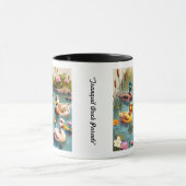 "Relaxen Duck Pond View" Tasse (Zentrum)