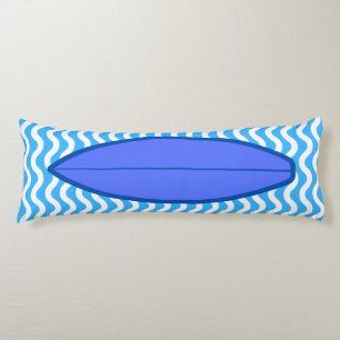 Relaxen Royal Blue Waves Surfen Body Kissen