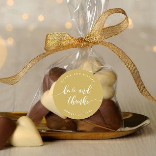 Relaxen Sie die Script-Liebe und nutzen Sie die be Runder Aufkleber