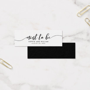 Relaxen Sie Script Minze to Be Gastgeschenk Hochze