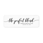 Relaxen Sie Skript mit dem Label Perfect Blend Gas (Vorne)