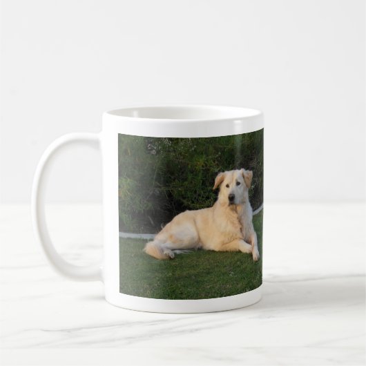 Relaxing Dog Kaffeetasse (Links)