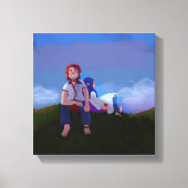 Relaxing Leinwanddruck (Vorderseite)