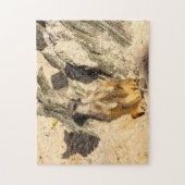 Relaxing Little Meerkat Jigsaw puzzle (Vertikal)