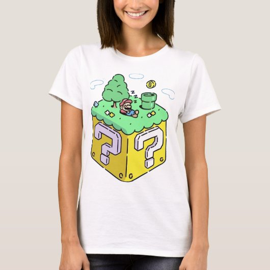 Relaxing Pixel Hero T-Shirt (Vorderseite)