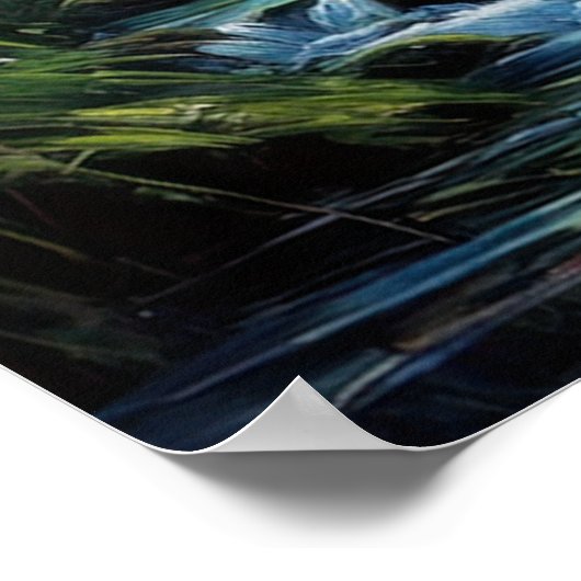 Relaxing Sounds of the Forest Poster (Ecke)