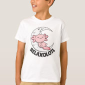 Relaxolotl Axolotl Lovers, Cute Animals Relax T-Shirt (Vorderseite)