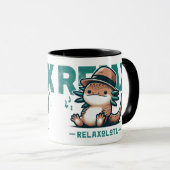 Relaxolotl Tasse (VorderseiteRechts)