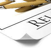 Relaxposter Poster (Ecke)