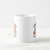 Relaxte Shiba Inu Art: Nur eine Shiba, die niedrig Kaffeetasse (Mittel)