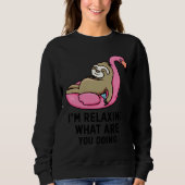 Relaxter Funny Sweatshirt (Vorderseite)
