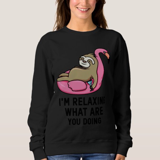Relaxter Funny Sweatshirt (Vorderseite)