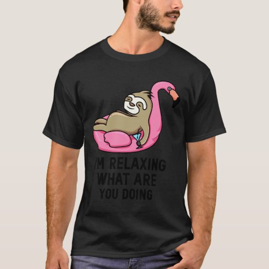 Relaxter Funny T-Shirt (Vorderseite)
