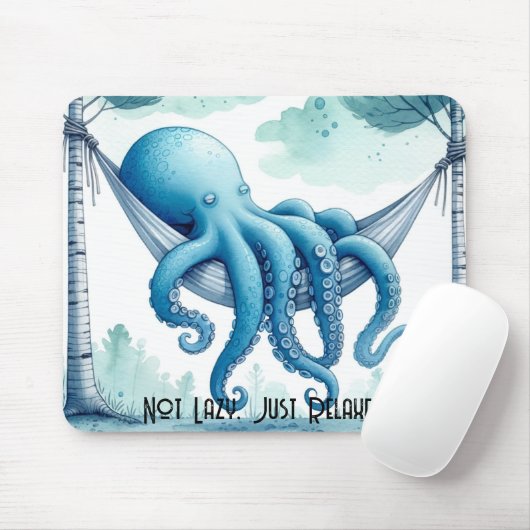 Relaxter Octopus Mouse Pad Mousepad (Mit Mouse)