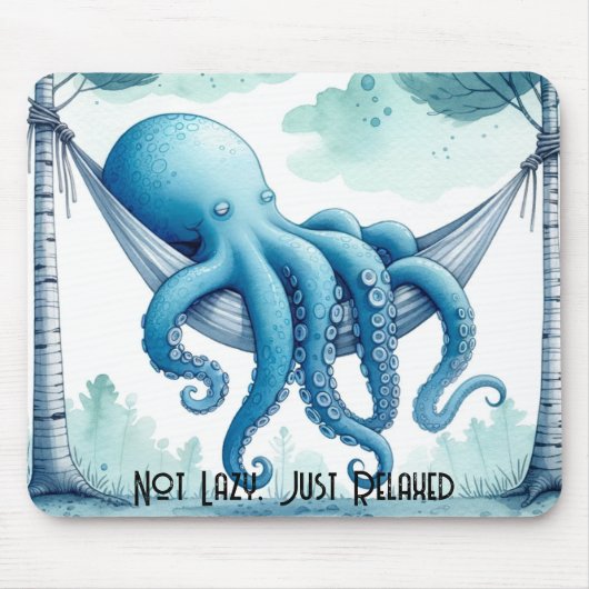 Relaxter Octopus Mouse Pad Mousepad (Vorne)