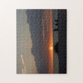 Relaxter Sonnenuntergang - 11x14 - 252 pc Puzzle (Vertikal)