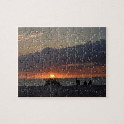 Relaxter Sonnenuntergang - 8x10 - 110 pc Puzzle (Horizontal)