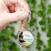 Relaxter Strand Schlüsselanhänger (Hand)