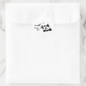 Relaxter Terrier Mix Lying Pose Sticker (Tasche)
