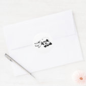 Relaxter Terrier Mix Lying Pose Sticker (Umschlag)
