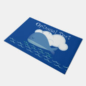 Relaxter Wal Fußmatte (Schrägansicht)