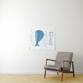 Relaxter Wal Wandteppich (Beispiel (Horizontal))