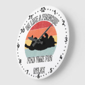 Relaxuhr Frankie mit Zahlen Große Wanduhr (Winkel)