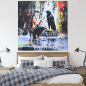 Relay Leinwanddruck (Insitu (Schlafzimmer))