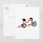 Relay Race Postkarte (Vorne/Hinten)