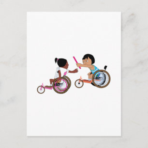 Relay Race Postkarte