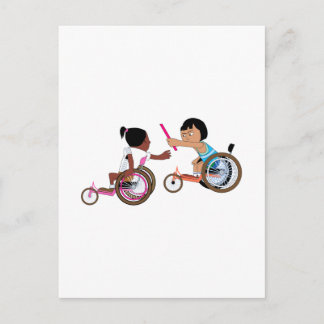 Relay Race Postkarte
