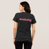 #relazing Vibes Tri-Blend Shirt (Rückseite voll)