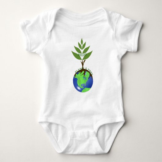 ReLeaf Pflanze A Tree Baby Strampler (Vorderseite)