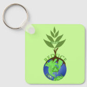 Releaf verringern Gerecycelt Schlüsselanhänger (Vorderseite)