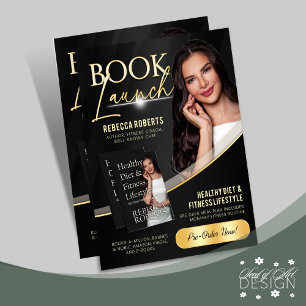 Release Author Ad Flyer für das Black & Gold Book