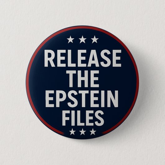 Release der Epstein-Dateien Button (Vorderseite)