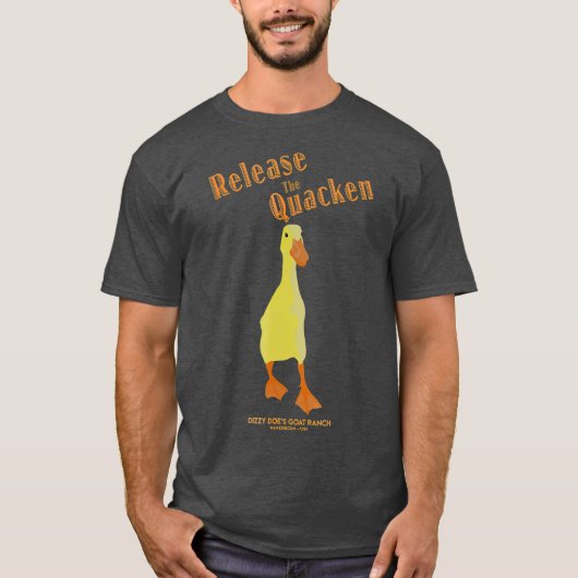 Release der Quacken Duck Runner Duck T-Shirt (Vorderseite)