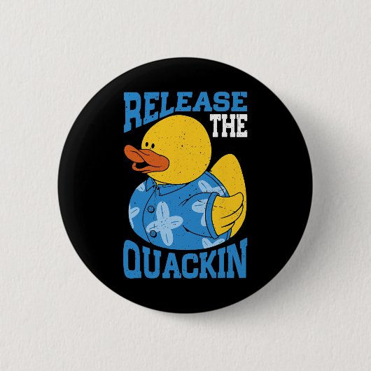 Release der Quackin-Gym-Bodybuilding - Button (Vorderseite)