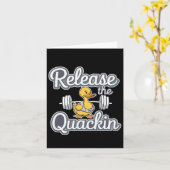 Release der Quackin Gym Bodybuilding — Karte (Gelbe Blume)