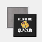 Release der Quackin Gym Bodybuilding — Magnet (Vorderseite/Rückseite)
