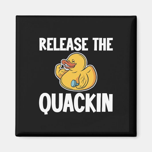 Release der Quackin Gym Bodybuilding — Magnet (Vorne)