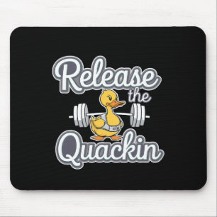 Release der Quackin Gym Bodybuilding — Mousepad