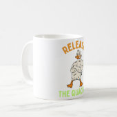 Release des Quackin Duck Gym Bodybuilders Kaffeetasse (Vorderseite Links)